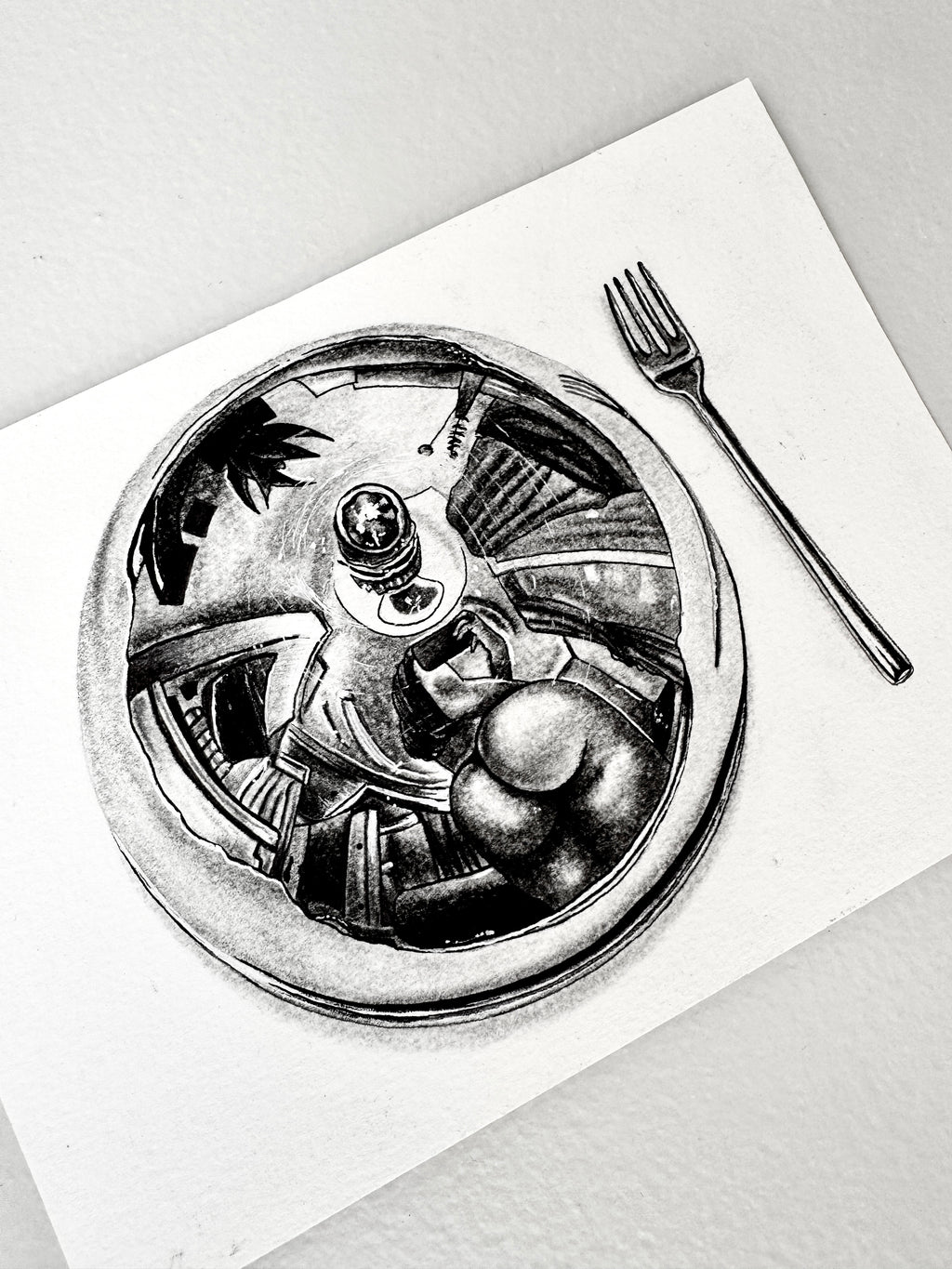 ROOM SERVICE - ORIGINAL FRAMED