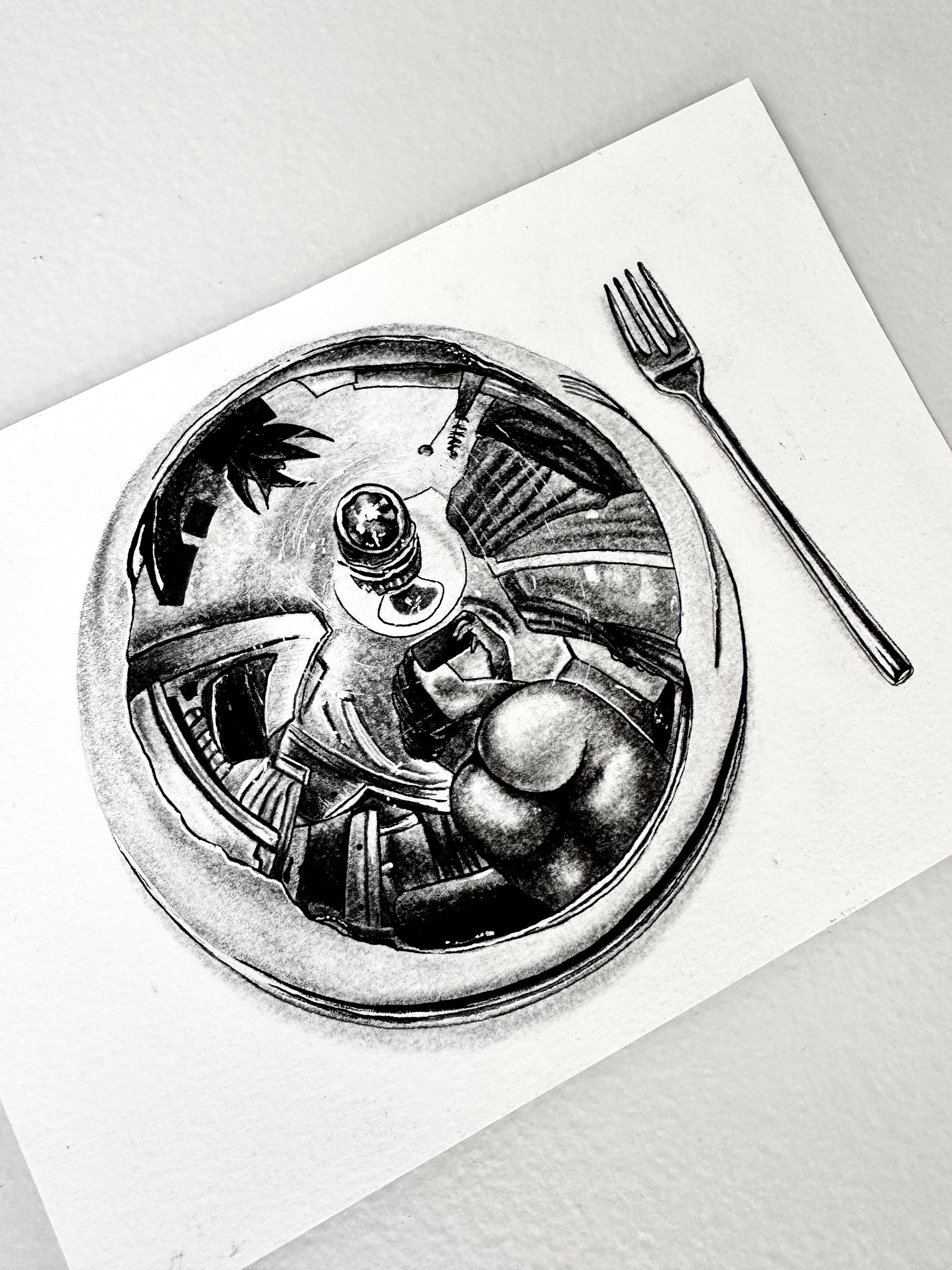 ROOM SERVICE - ORIGINAL FRAMED