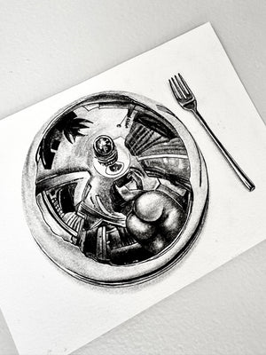 ROOM SERVICE - ORIGINAL FRAMED